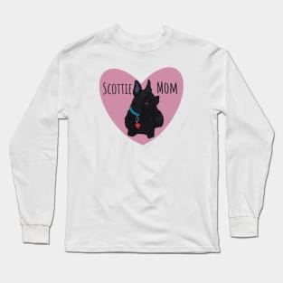 Scottie Mom Valentine Long Sleeve T-Shirt